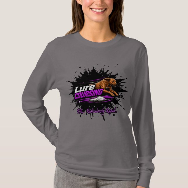 Camisa Lure Coursing Ridgeback - Ridiculamente Ráp (Frente)