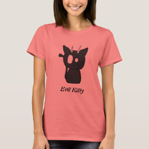 Camisa má do gatinho T