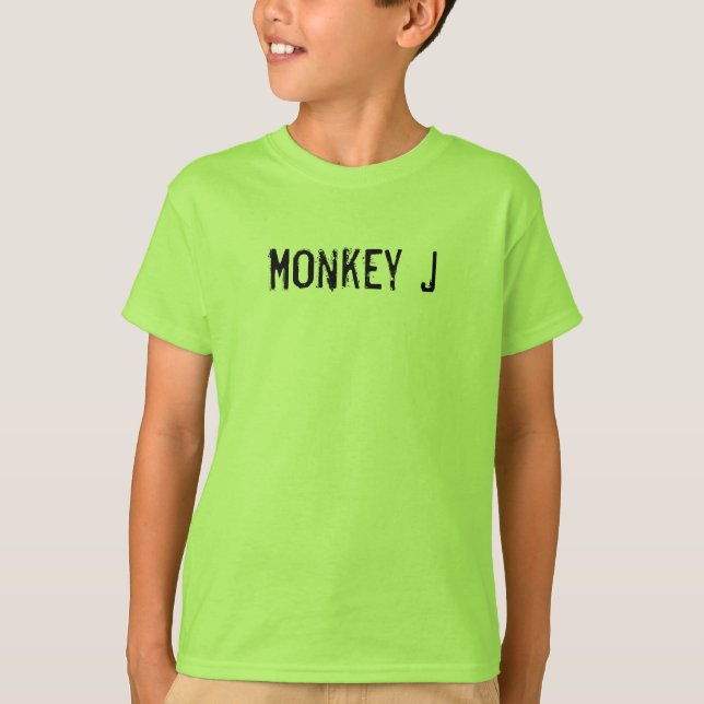 Camisa - macaco J (Frente)