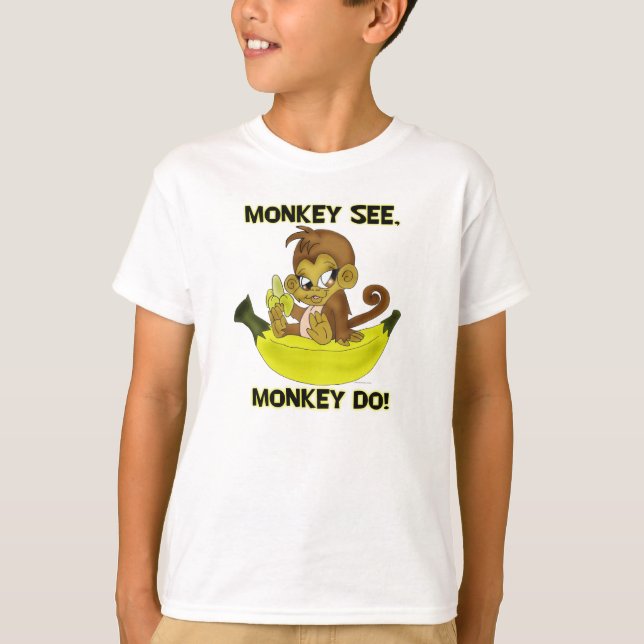 Camisa "Macaco Vês, Macaco Do" (Frente)