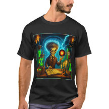 CAMISA MAD SCIENTIST #1 DA COLEÇÃO SÉRIE
