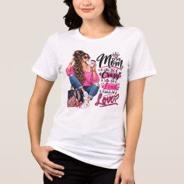 Camisa Mãe Estilosa Um Pouco Louca Muito Amor