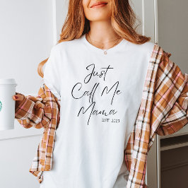 Camisa Mãe Personalizada, Camisa Nova Mãe