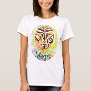 Camisa Magic Shaman Face Mage Enchantress Art