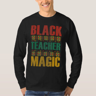 Camisa Mágica de Professor Negro Orgulho da Melani