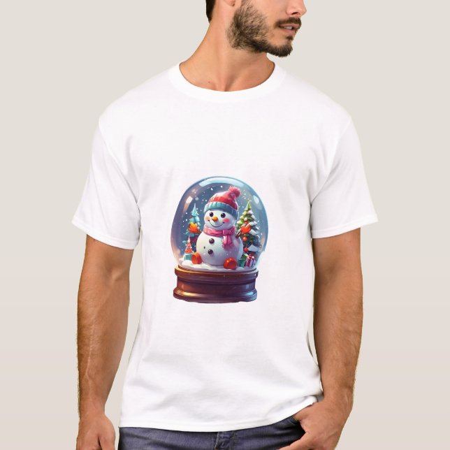 Camisa Mágica Sutil Snow Globe (Frente)