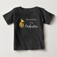Camisa Mais Novo Membro da Orquestra Trompa France
