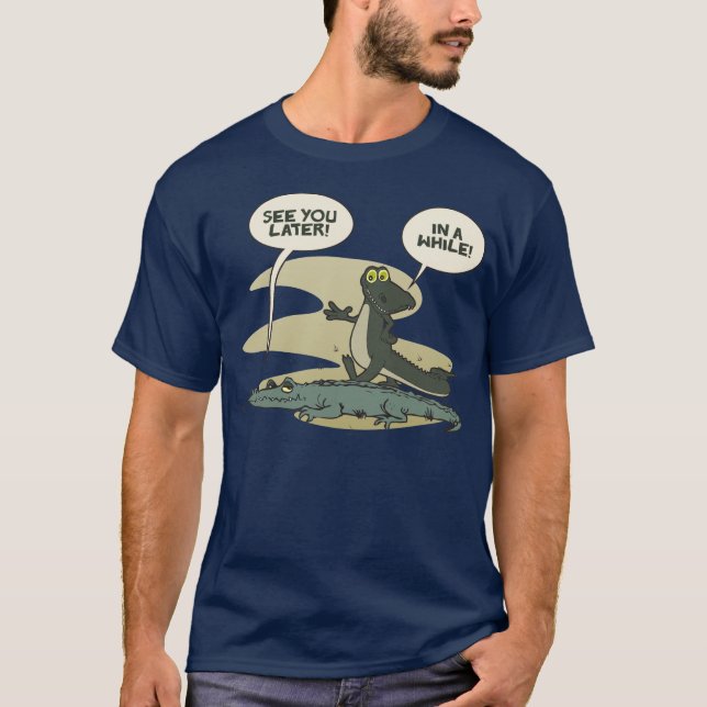 Camisa Mais Tarde Do Gator (Frente)