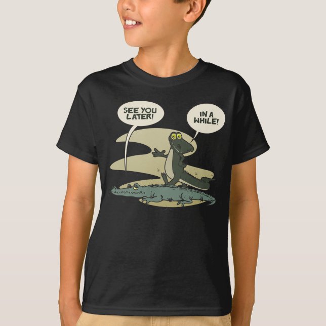 Camisa Mais Tarde Do Gator (Frente)