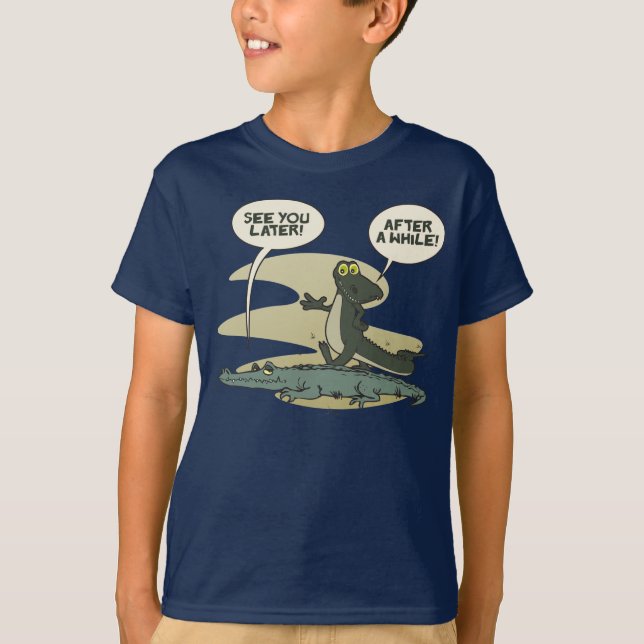 Camisa Mais Tarde Do Gator (Frente)