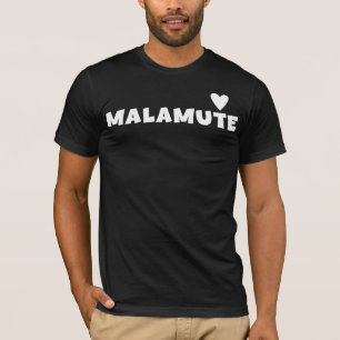 Camisa Malamute Para Amantes de Cães Malamute do A