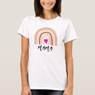 Camisa Mama Arco-Íris para Mulheres