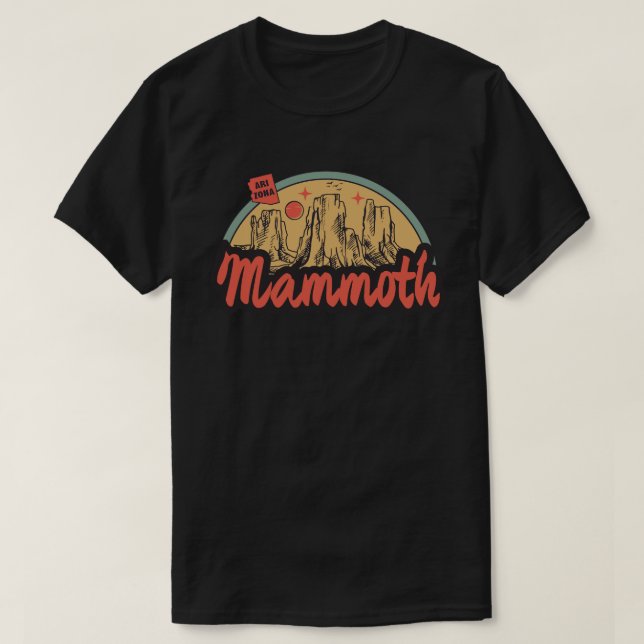 Camisa Mammoth, Arizona (Frente do Design)