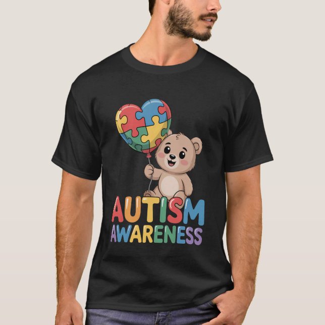 Camisa Manga Longa Conscientização do Autismo 3 (Frente)