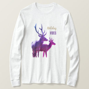 Camisa Manga Longa Deers Holiday Vibes