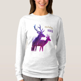 Camisa Manga Longa Deers Holiday Vibes