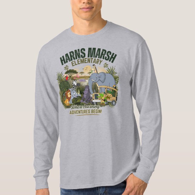 Camisa manga longa Jungle (Frente)