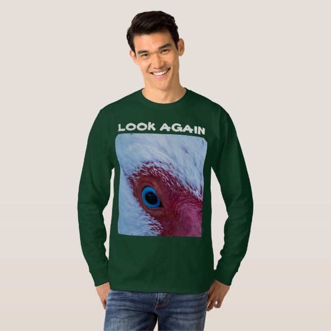 Camisa Manga Longa Masculina Look Again (Frente Completa)