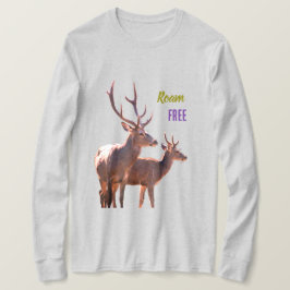 Camisa Manga Longa Roam Free Deers