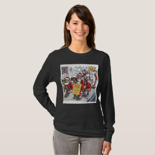 Camisa manga longa Santa Strike women black