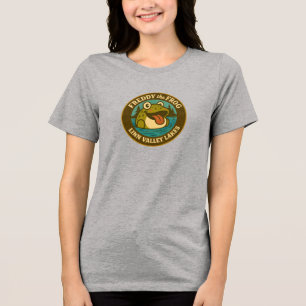 Camisa Manga Longa Tri-blend Bella+Canvas, Sólida