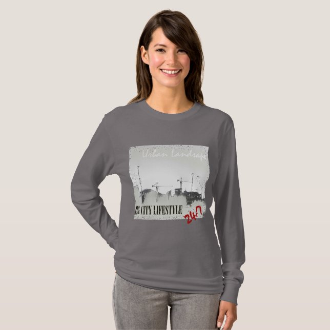 Camisa Manga Longa Urban Lifestyle (Frente Completa)