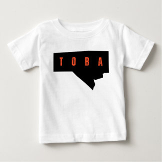 Camisa Mapa da Tipografia de Manitoba em Negrito