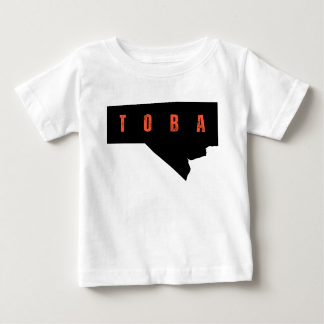 Camisa Mapa da Tipografia de Manitoba em Negrito (Frente)