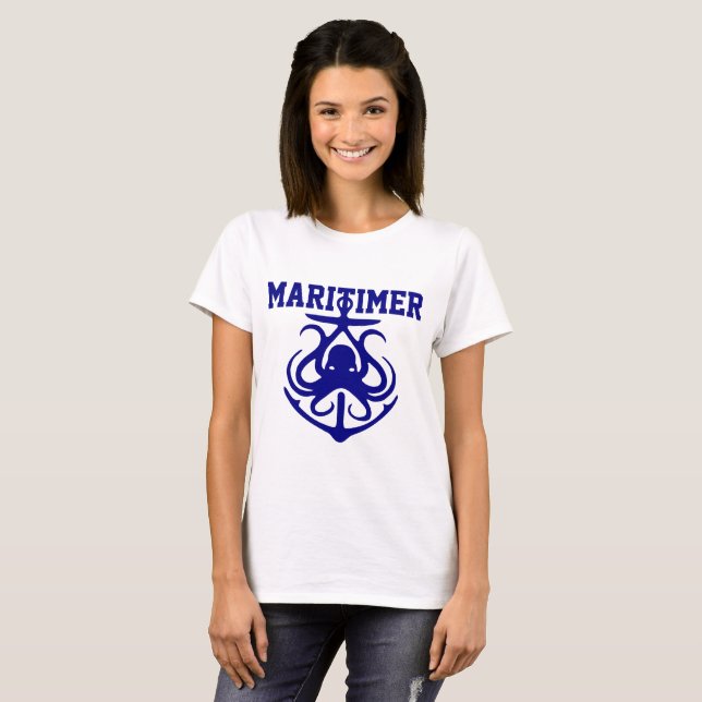 Camisa Maritimer Nova Escócia Atlantic Província s (Frente Completa)