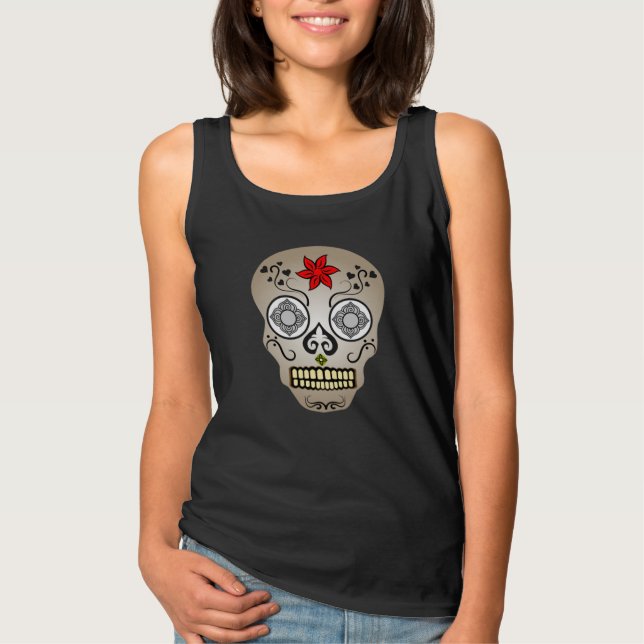 Camisa Máscara de Halloween Mexicana (Frente)