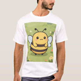 Camisa Mascote Abelha Fofa – Natureza Prado de Flo