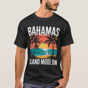 CAMISA MASCULINA BAHAMAS TSHIRT Modo Ilha Ativado