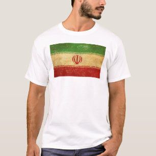 Camisa masculina branca com design vintage da band