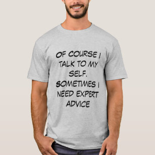 Camisa masculina com citação engraçada