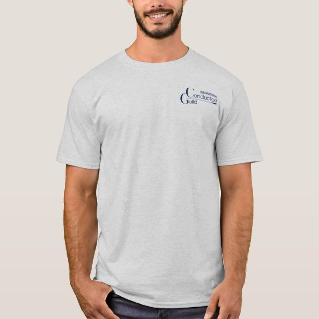 Camisa masculina com logotipo da ICG (Frente)