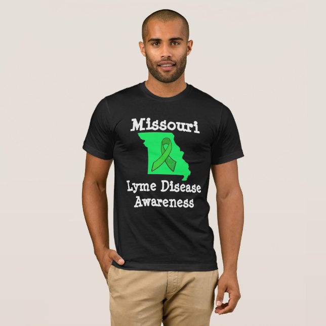 Camisa masculina de conscientização sobre a doença (Frente Completa)