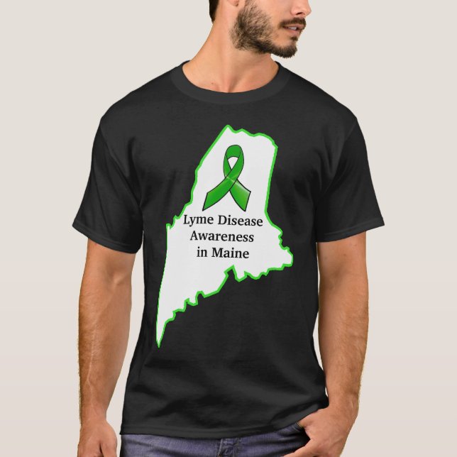 Camisa masculina de conscientização sobre a doença (Frente)