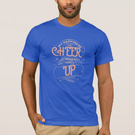 CAMISA MASCULINA DE FELICIDADE ANIMAR T SHIRT