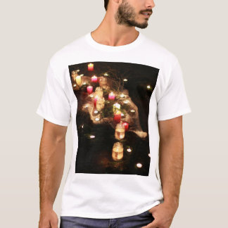 Camisa masculina de floresta à luz de velas – Pers