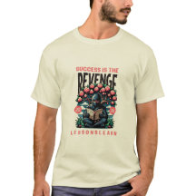 CAMISA MASCULINA DE LIÇÕES DE VINGANÇA DE SUCESSO
