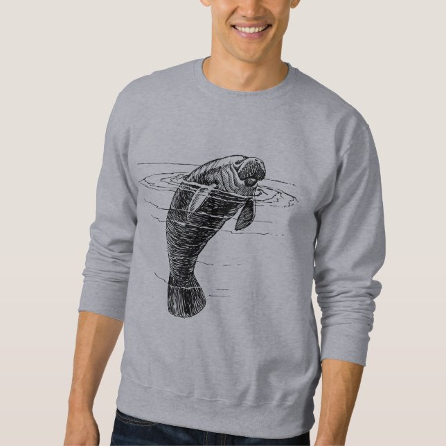 Camisa masculina de Manatee (Frente)