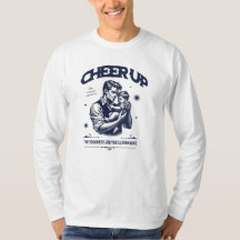 CAMISA MASCULINA DE MANGA LONGA DADDY CHEER UP