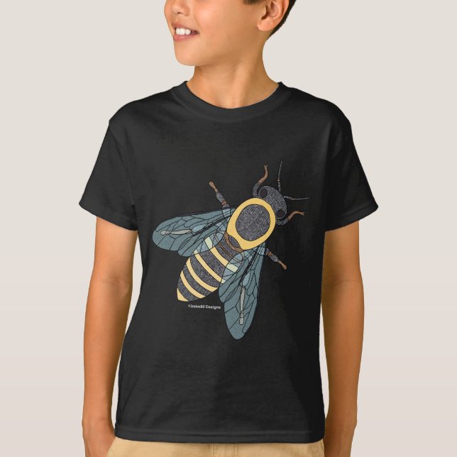 Camisa masculina de melgueira (vívida) (Frente)
