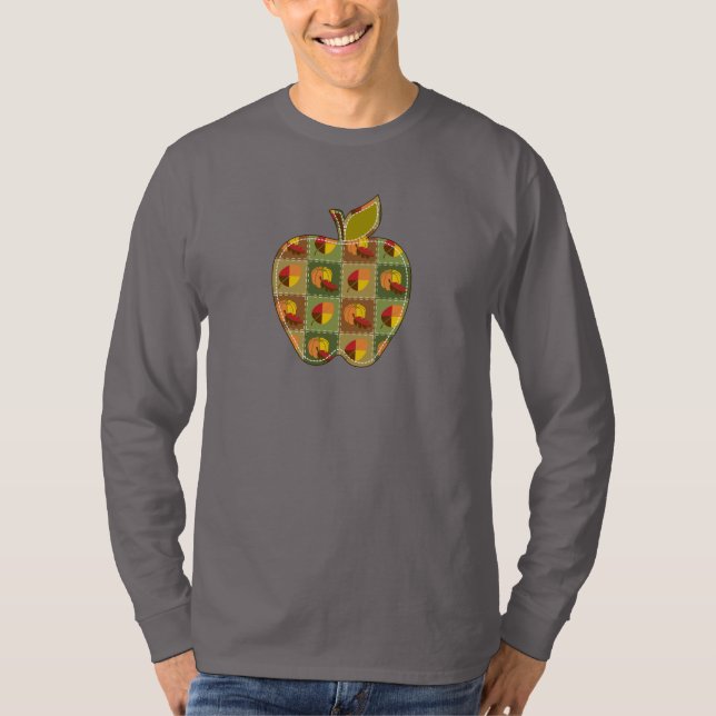 Camisa Masculina de Outono Quilt (Frente)