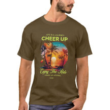 CAMISA MASCULINA DE VIAGEM PELA VIDA ALEGRAR 