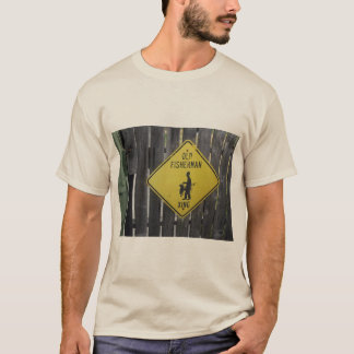 Camisa masculina desenhada Old Fishermen Crossing
