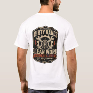Camisa Masculina Frente e Verso Mecânico da União 