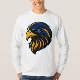 Camisa Masculina Gráfica Ousada – Cabeça de Falcão