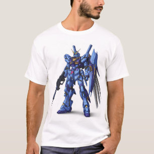 Camisa masculina Gundam Hunter Anime Japonês