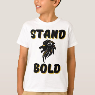 Camisa masculina Justo Fica Firme Como Leões